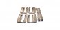 CUBRE CHAPA CROMO LOBO 04-08 C/COMBINACION 4 P C/ORIFICIO DERECH