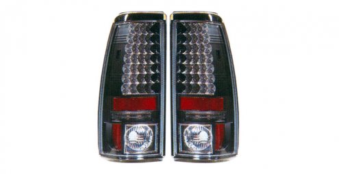 CALAVERA LEDS LUJO NEGRA SILVERADO 03-06