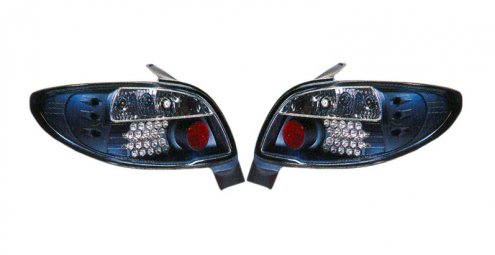 CALAVERA LUJO LEDS PEUGEOT 206 98-05 NEGRA