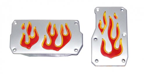 PEDAL FLAMAS C/LUZ AUTOMÃTICO (2 PZAS)
